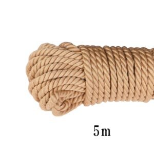sm sex toys for men and women m training bondage formula hemp rope sm sex binding rope alternative adult sex products - Yellow cotton rope 5m (without metal head)