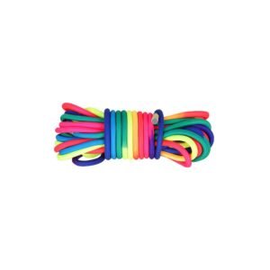 Sex toys sm rope binding rope colorful 7mm polyester metal head bondage rope high-end art lanyard - 10 meters colored polyester rope