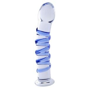 Female penis av massage stick simulation female masturbation device thrusting heating adult sexual health care products - Transparent