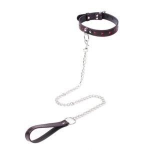 sm props love hollow sexy collar sex training female slave traction neck collar alternative adult products - Love hollow collar with traction