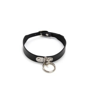 sm sex fun props black iron hoop sex fun collar hot-selling training female slave sm traction neck collar adult products - Black hoop collar