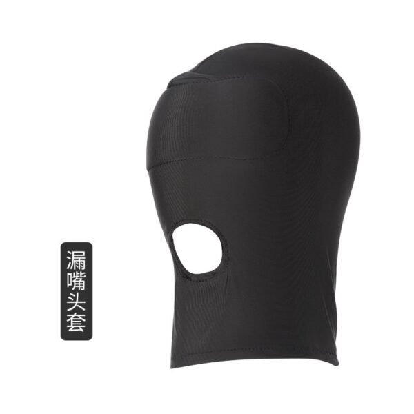 sm adult sex toys all-inclusive headgear masked pullover female adult exposed eyes and mouth masks batch - Nozzle head cover