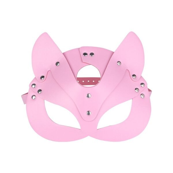 SM Sex Toys Cosplay Sex Fox Mask Party Mask Flirting Mask Alternative Adult Products - Pink