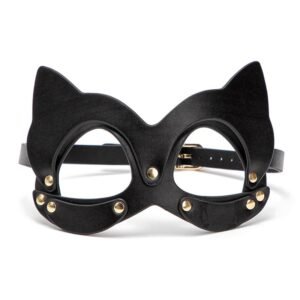 sm props black and red owl sexy eye mask masked party teasing flirting half face mask adult products - Black