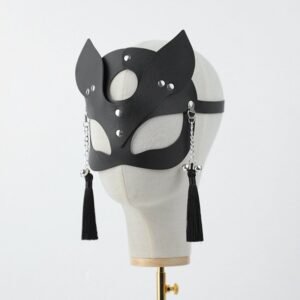 Sexy role play props teasing flirting fox cos mask masked sexy eye mask alternative adult products - Black Mask