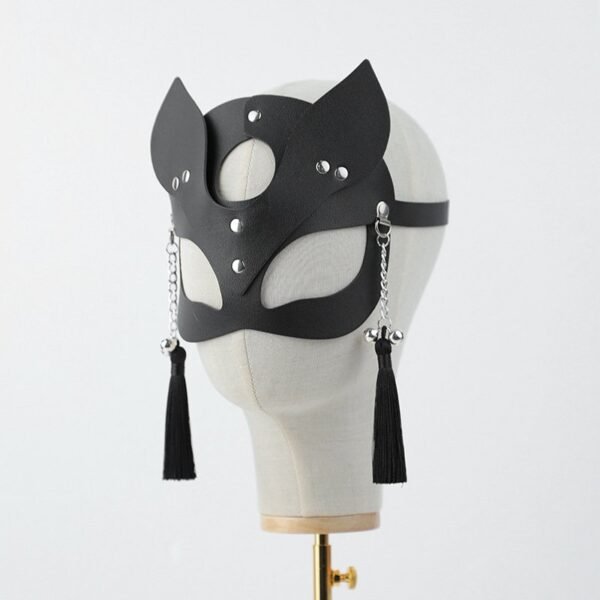 Sexy role play props teasing flirting fox cos mask masked sexy eye mask alternative adult products - Black Mask