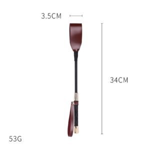 Sex toys SM props retro long pole sex beat SP spanking torture instruments alternative pointer adult products - Mini burgundy (pvc)