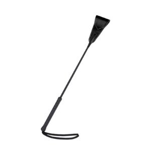High-end sm props alternative sex toys long pole genuine leather sex racket leather sex teaching racket adult products - Black