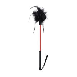 sm sex toys lace flower tease stick punishment training sm props sex beat alternative adult products - Black