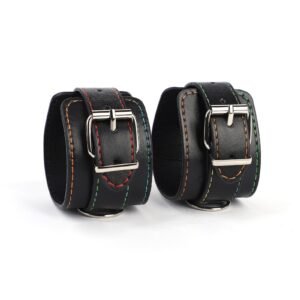 Wild wolf sexy sm color thread bondage handcuffs binding props leather foot cuffs couple flirting training torture instruments