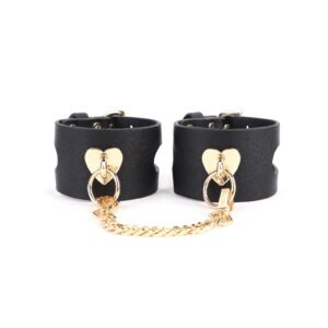 Sex toys SM props double buckle love sexy handcuffs binding bondage handcuffs SM alternative adult products