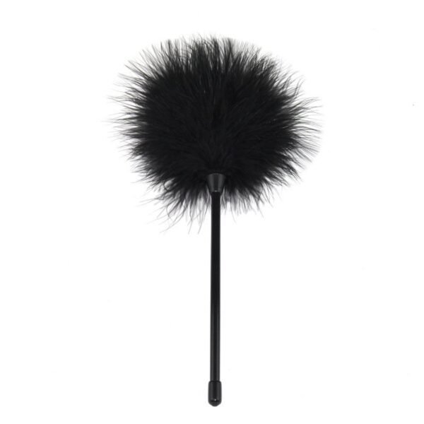 Adult products sexy feather stick sm teasing stick sexy chicken feather stick flirting tickling feather brush alternative toy - Black