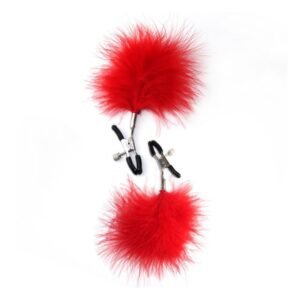 Adult sex toys, female bells, breast clips, vaginal clips, torture instruments, lower body stimulation, couples, alternative toys - Red