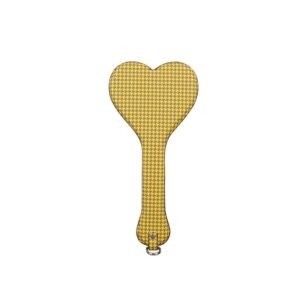 Sex toys SM props slave girl training punishment beat yellow tassel whip SM binding bondage handcuffs - Yellow plaid beat