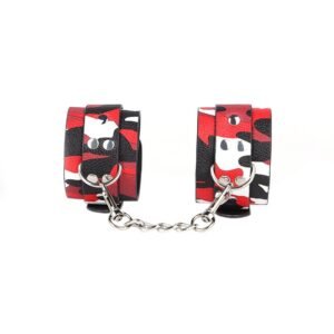 Sex toys SM props camouflage pattern handcuffs SM binding torture instruments sex handcuffs female alternative adult products