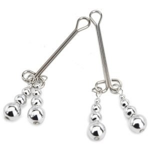 Sexy sm props breast abuse torture instruments metal breast clips sexy boobs clips masturbation clitoris clips alternative adult products - Gourd clamp