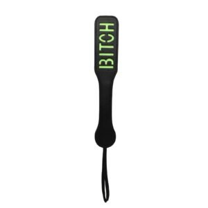 SM sex props SP cat luminous shooting couple training letter shooting dog slave punishment ruler adult products - Luminous B-shape
