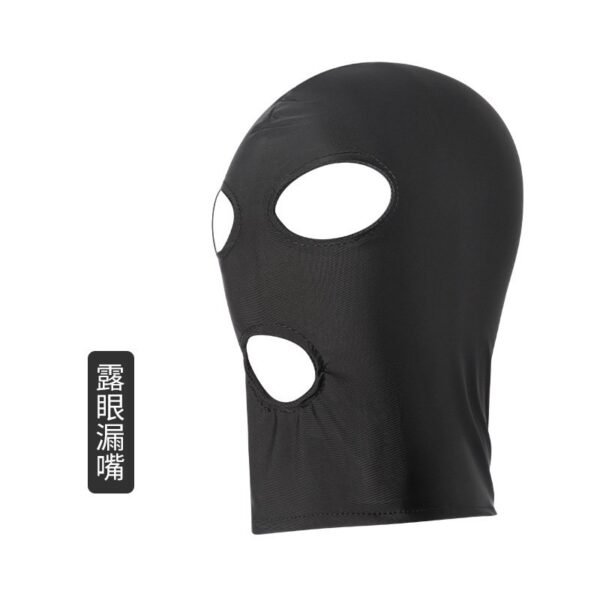 sm adult sex toys all-inclusive headgear masked pullover female adult exposed eyes and mouth masks batch - Eye-exposed headgear