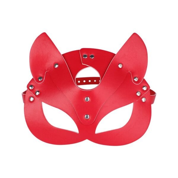 SM Sex Toys Cosplay Sex Fox Mask Party Mask Flirting Mask Alternative Adult Products - Red