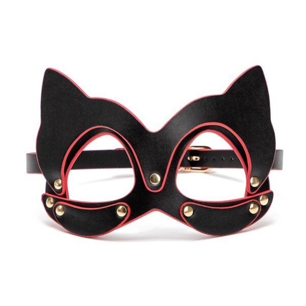sm props black and red owl sexy eye mask masked party teasing flirting half face mask adult products - Black red