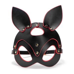 Teasing charm fox sexy mask dance cos sexy eye mask masked flirting mask alternative adult products - Black red