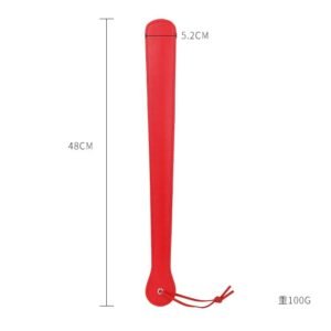 Hot-selling couple sm props sexy beat sp training punishment long handle sexy leather beat alternative adult products - Red