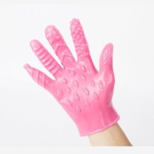 Wolf tooth sex gloves sm sex props ecstasy palm female thrusting masturbation finger covers alternative adult products - Pink