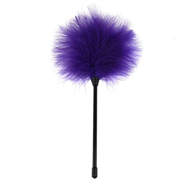 Adult products sexy feather stick sm teasing stick sexy chicken feather stick flirting tickling feather brush alternative toy - Purple