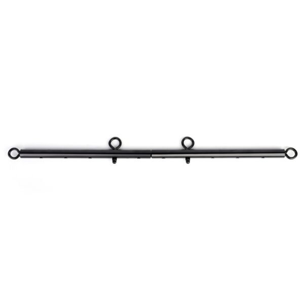 Standing binding bondage sm props detachable telescopic one-word steel pipe sponge sexy handcuffs foot cuffs adult products - Black steel pipe