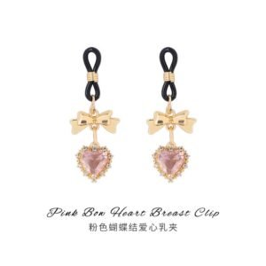 sm sex toys female masturbation toys sexy clitoris clips insulting training bows love breast clips breast bundles - Crystal powder