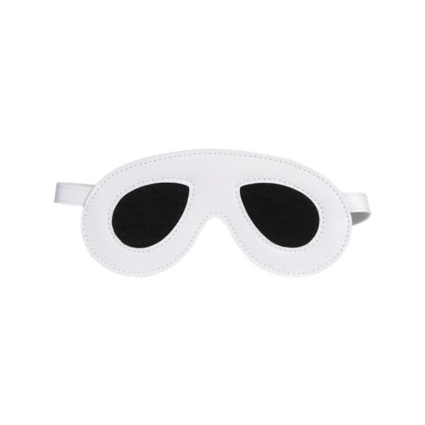 Fun sm supplies panda eye mask blackout couple role play props adult toy leather eye mask - Panda Eyepatch C