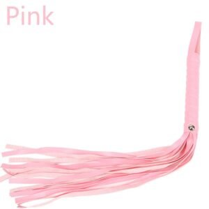 Hot-selling sexy sm props tassel small whip sp punishment training sexy whip alternative adult products - Pink