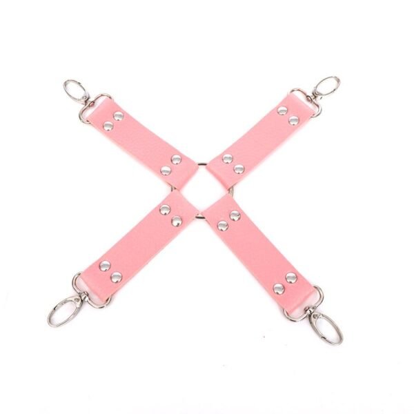 Sexy SM supplies, female binding and bondage belts, sexy cross buckle handcuffs accessories, female slave training, alternative torture instruments