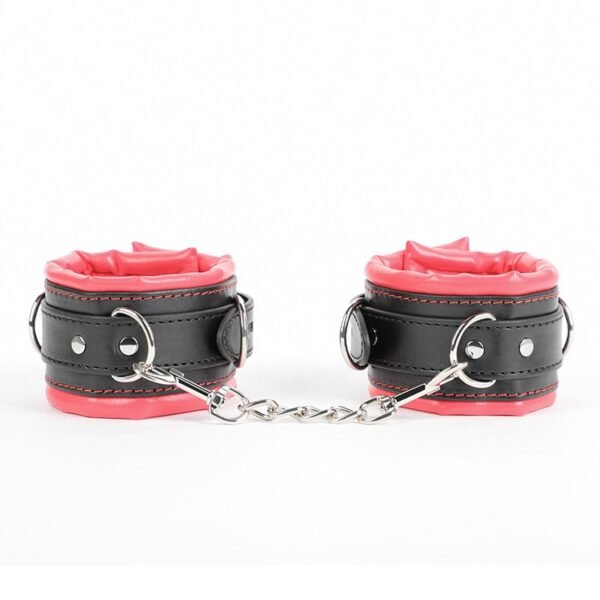 Hot sale sm props binding bondage sponge sexy handcuffs thickened sexy footcuffs alternative adult products