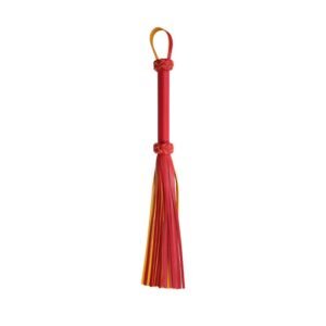 Sexy sm whip big toy 65cm macaron tassel whip sex training torture instrument couple role play - Red