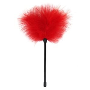 Adult products sexy feather stick sm teasing stick sexy chicken feather stick flirting tickling feather brush alternative toy - Red
