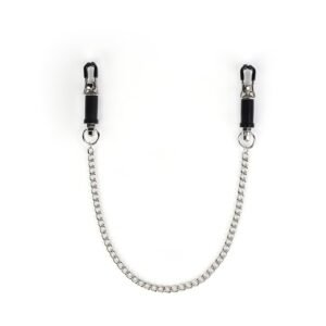 Exclusively for breast sm props adjustable sexy breast clip long chain two-end clitoris clip adult products - Silver