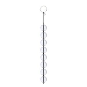 Sex toys SM props backyard development glass pull beads anal plug SM training masturbation anal beads alternative adult products - Large (2.5 cm diameter)