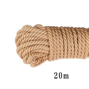 sm sex toys for men and women m training bondage formula hemp rope sm sex binding rope alternative adult sex products - Yellow cotton rope 20m (without metal head)