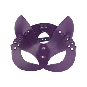 SM Sex Toys Cosplay Sex Fox Mask Party Mask Flirting Mask Alternative Adult Products - Purple