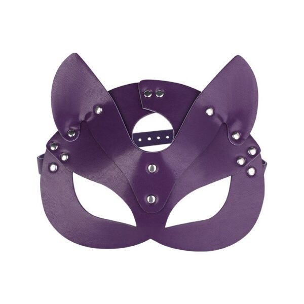 SM Sex Toys Cosplay Sex Fox Mask Party Mask Flirting Mask Alternative Adult Products - Purple
