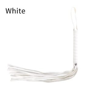 Hot-selling sexy sm props tassel small whip sp punishment training sexy whip alternative adult products - White