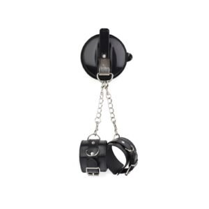Bathroom sm suction cup handcuffs wall forced binding bondage handcuffs female punishment props couple sex toys - Suction Cup + 3D Handcuffs