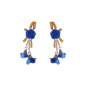 sm props sexy breast clip rose pearl chain breast clip breast enlargement teasing boobs clip alternative adult products - Blue milk clip