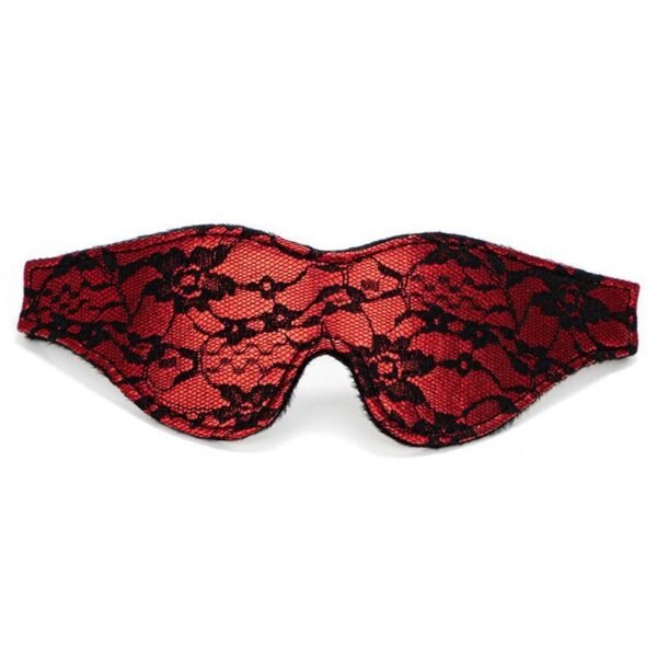 Teasing foreplay lace eye mask couple flirting blindfolded blackout sexy eye mask adult sex toy sm props - Lace red