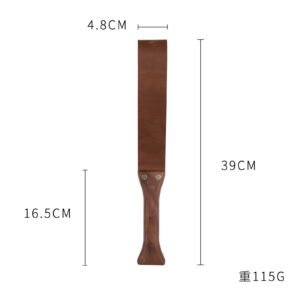 Walnut sm props female slave training sexy pointer sp sexy ruler sexy genuine leather beat adult products - Wooden handle leather beat