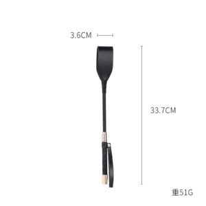 Sex toys SM props retro long pole sex beat SP spanking torture instruments alternative pointer adult products - Mini black (pu)