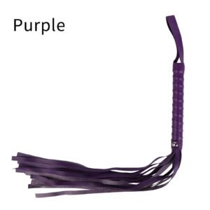 Hot-selling sexy sm props tassel small whip sp punishment training sexy whip alternative adult products - Purple
