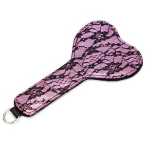 Mild sm props teasing flirting square lace feather beat punishment training love lace sexy beat - Pink love lace shoot