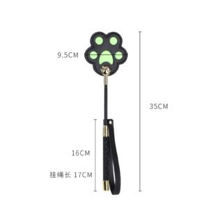 SM sex props SP cat luminous shooting couple training letter shooting dog slave punishment ruler adult products - Flower luminous teaching shooting